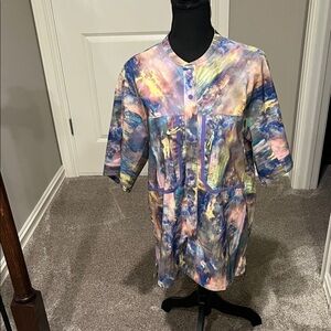 Lululemon Men’s Water-Repellent Hiking Short Sleeve Shirt Altered Nature Size M